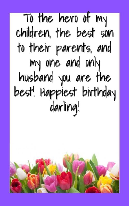 funny birthday wishes for hubby